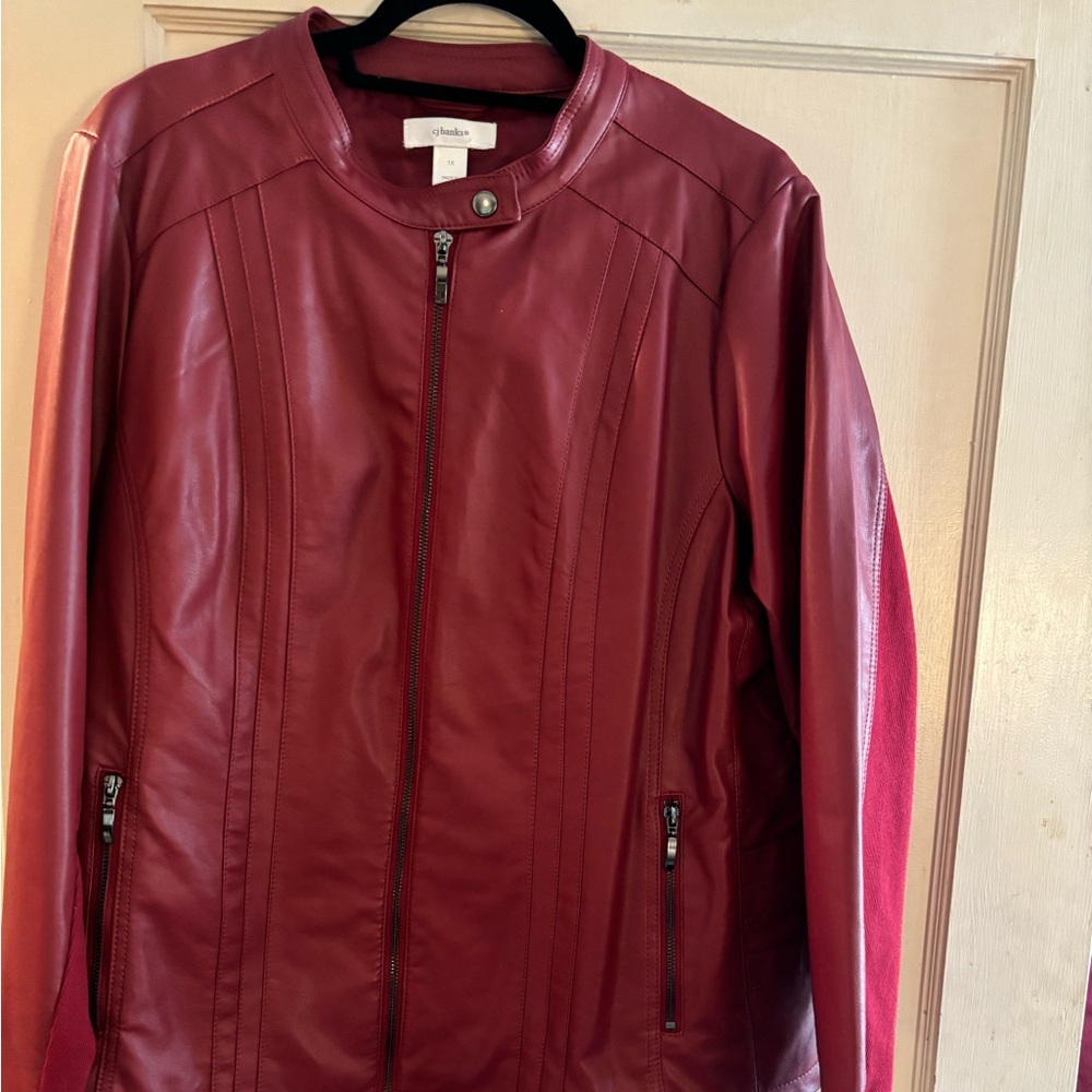 Womens red jacket